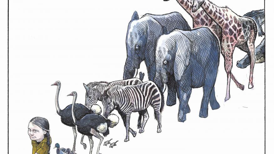Greta Thunberg Noah's Ark