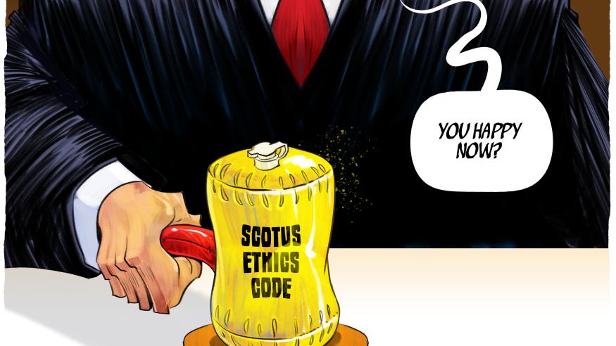 Pedro supreme court gavel